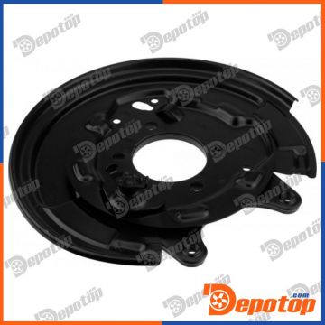 Déflecteur, disque de frein arrière droite pour TOYOTA | HTO-TY-063, 8109878